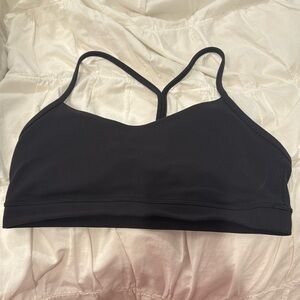 Black Lululemon Flow Y bra